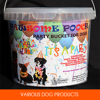 various-dog-products